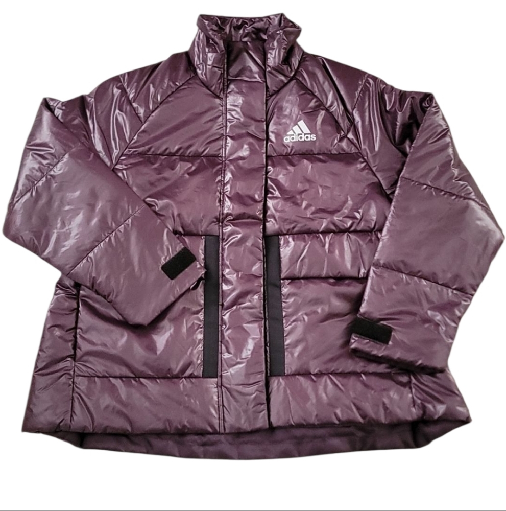 Adidas‎ Purple Glam Bomber Jacket Size Medium